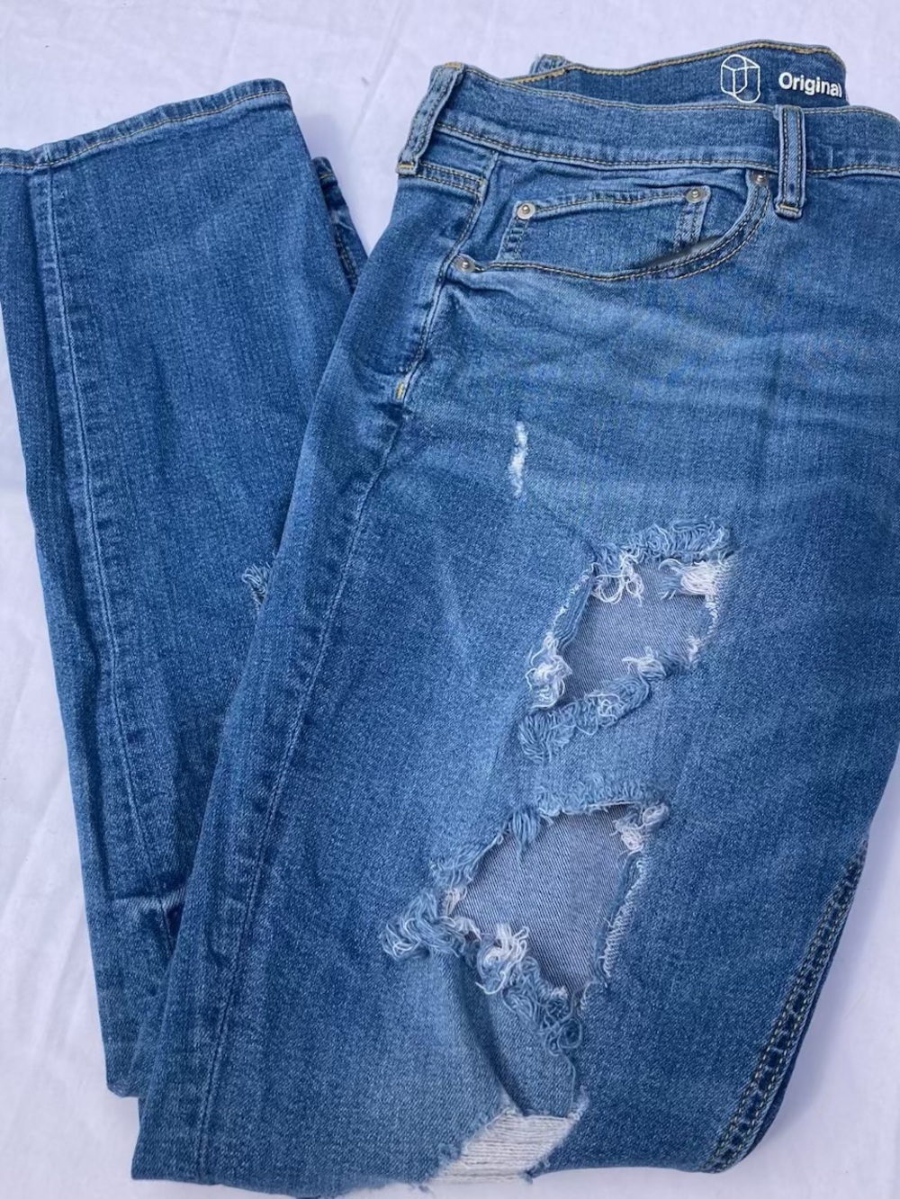 Original Use Slim Taper Men's Distressed Jean 34” X 34”